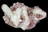 Stilbite and Apophyllite Crystal Cluster - India #97821-1